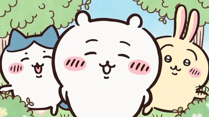 労働に励むちいかわたち
